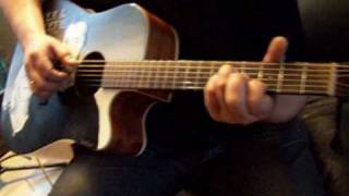 preview picture of video 'gitaarles nr 237 g en g Fingerpicking Blues'