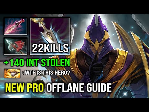 NEW PRO OFFLANE GUIDE +140 Intelligence Stolen Insane Hit Like a Truck 9K MMR Silencer Dota 2