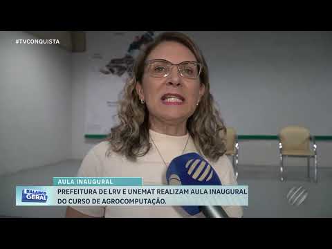 UNEMAT realiza aula inaugural de Agrocomputação em Lucas do Rio Verde
