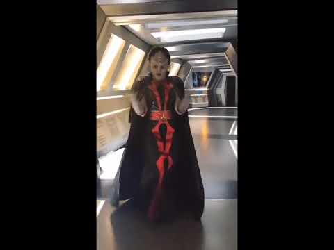 Discovery season 2 behind the scenes Klingons dancing fun