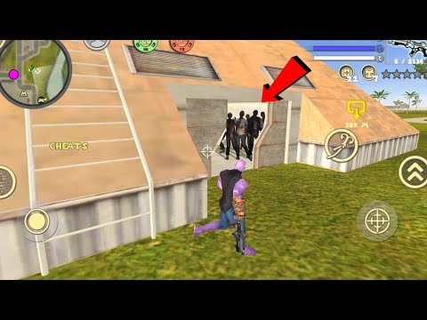 Amazing Thanose Rope Hero: Vice Town (Thanos Destroys the Zombie Cave with a Pinch) - HD