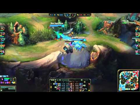 LoL: Svenskeren Elise vs Riven Jungle SEASON2016 Feb 2016