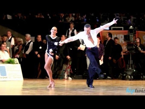 Andrey Zaitsev - Anna Kuzminskaya, GOC Stuttgart 2012, WDSF Grand Slam latin, final - chachacha