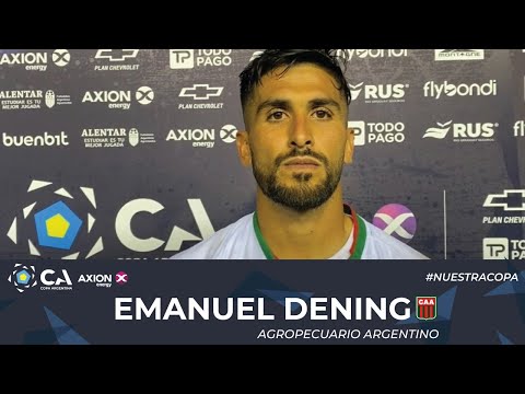 Emanuel Dening - Agropecuario Argentino