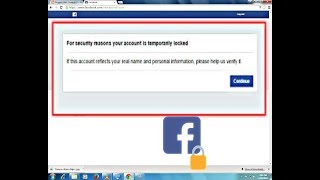 How to recovery Facebook account temporarily locked