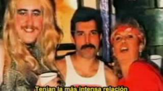 Freddie Mercury and Barbara Valentino