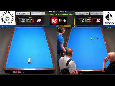 LLIGA CATALANA A 3 BANDES 4ª Divisió CB Llinars - BC Granollers