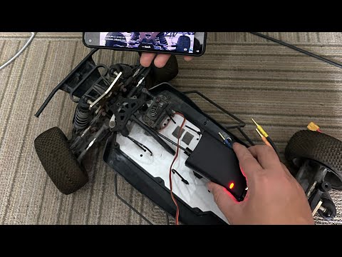 Fpv rc car unlimited range 4g/5g network communication low latency hd video.New product test