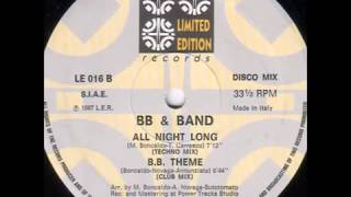 BB & Band - All night long (techno mix) 1987