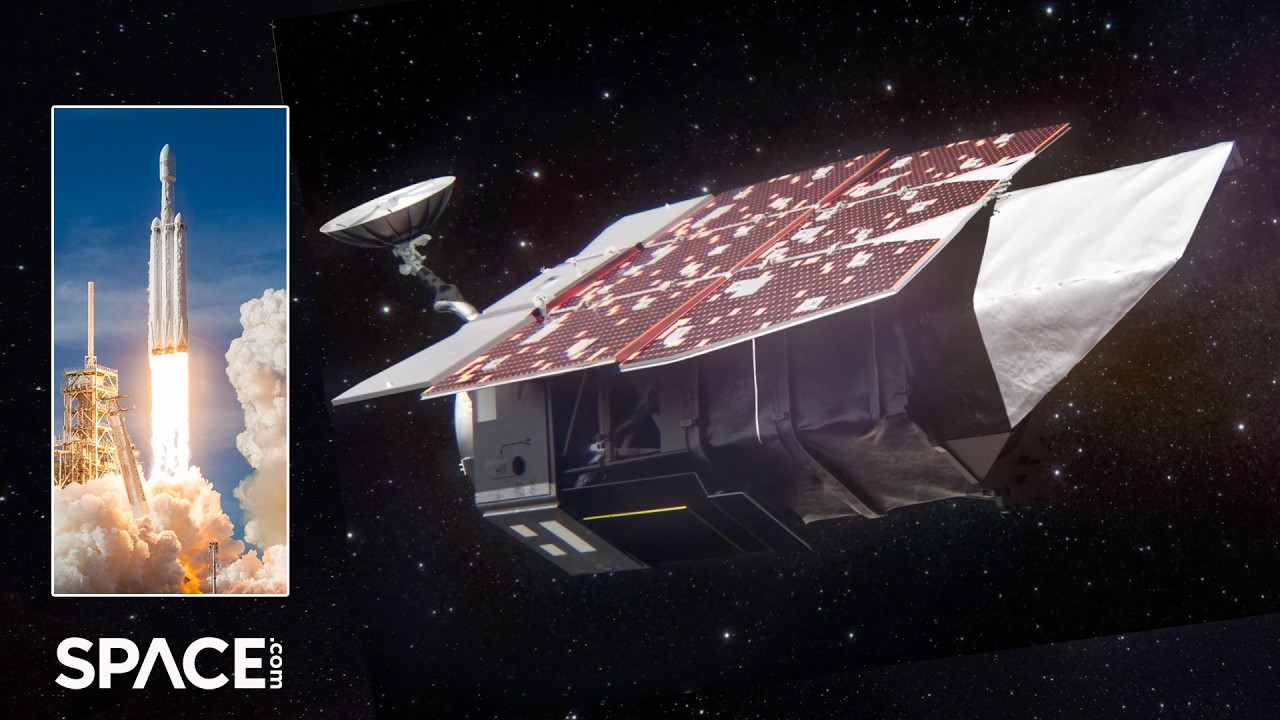 LIVE: Roman Space Telescope launches aboard SpaceX Falcon Heavy - YouTube