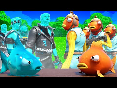 CIVIL WAR vs SLURP FISH!