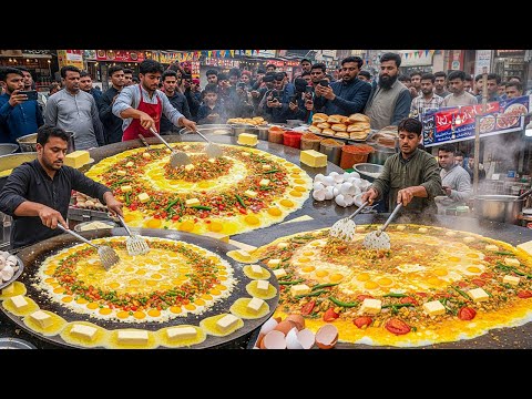 Popular Street Food Collection 2025 | Insane Pakistani Food Factory Compilation