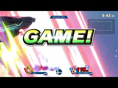 UTSmash Winter Clash I - enu. (Zelda) vs GG || Landon (Luigi) Winners Quarters