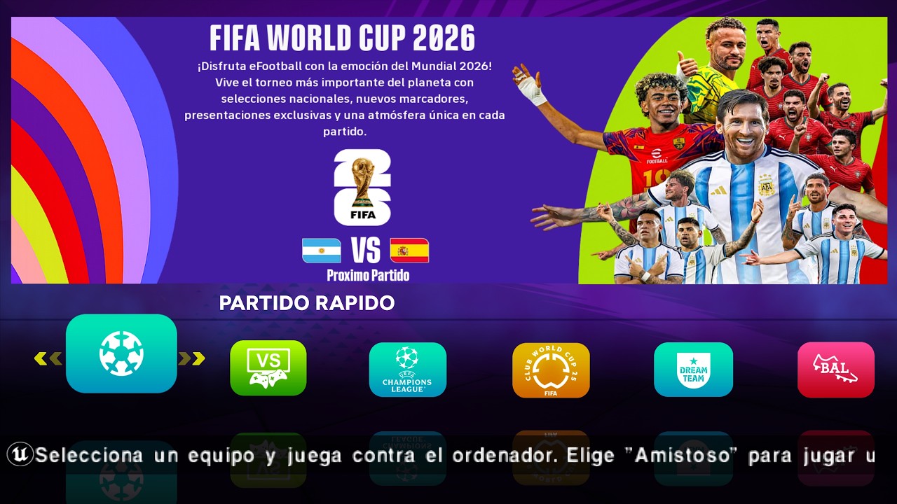 🤩 eFootball PES PPSSPP | FIFA WORLD CUP 2026, NUEVAS SELECCIONES, PRESENTACIONES Y CAMARA PS5