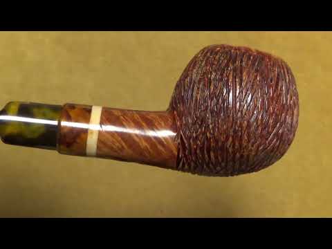 Pipa Viprati rusticata “Pettinata“ - Prince - filtro 9mm - VI169