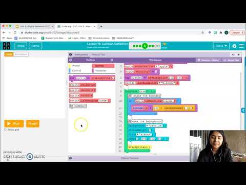 Unit 3 Lesson 19: Collision Detection (Bubbles 1-6)