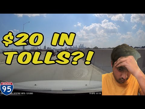 Boston to Philly Drive - $20 IN TOLLS?!?!