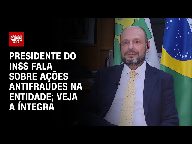 Temos que modificar e melhorar a entidade, diz presidente do INSS; veja e íntegra | CNN 360º