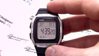 Часы Casio Illuminator W-96H-1A [W-96H-1AVEF] - Видео обзор и инструкция от от 