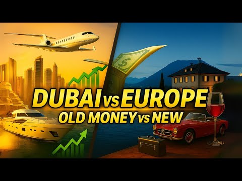 Dubai’s Billionaire Playground vs Europe’s Discreet Elite