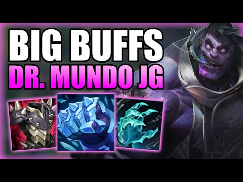 HOW TO PLAY DR. MUNDO JUNGLE AFTER THE 11.14 BUFFS! - Best Build/Runes S+ Guide League of Legends