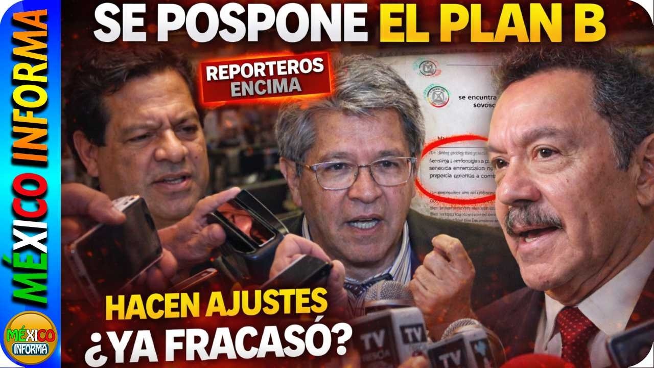 SE POSPONE DISCUSIÓN DEL PLAN B EN COMISIONES. HACEN AJUSTES. FRACASÓ DICEN REPORTEROS.
