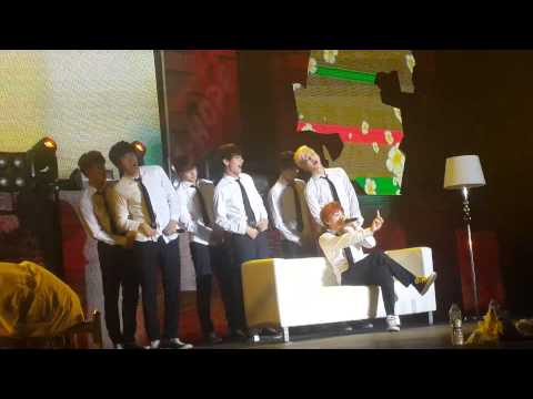 141220 BTS #TRBinBKK - Talk & Blanket Kick