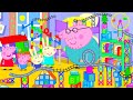 The Marble Run WORLD RECORD Peppa Pig Toy Play Official Full Episodes