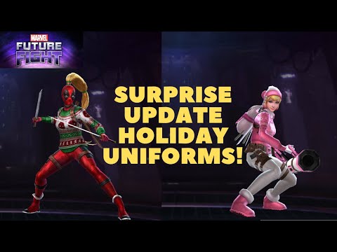 Lady Deadpool & Gwenpool NEW Uniforms - Warriors Of The Sky Registration Event - Marvel Future Fight