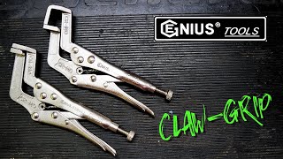 Genius Tools 536062 + 536064 6-inch (150mm) Locking Claw-Grip Precision Grip Pliers Tool Review