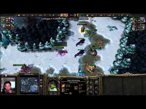 Happy (UD) vs Lin Guagua (ORC) - Recommended -  WarCraft 3 - WC3682