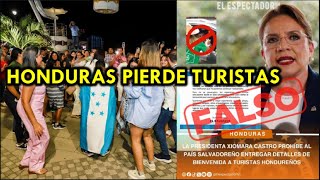 Honduras pierde turismo contra El Salvador: Estadísticas y seguridad