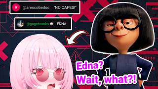 Calli's new hairstyle got compared to Edna Mode 😭
