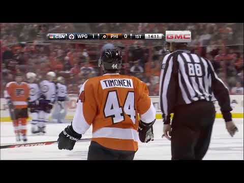 NHL  Feb.23/2013   Winnipeg Jets - Philadelphia Flyers