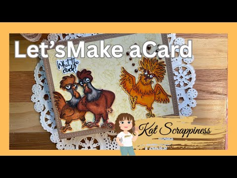 Simple and Sassy Chicken Card!