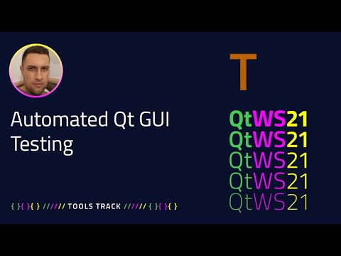 Automated Qt GUI Testing | Tools | #QtWS21