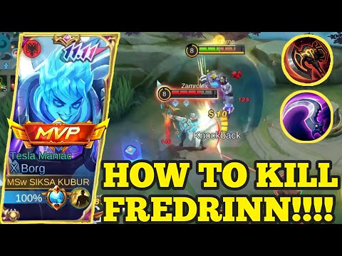 AKHIRNYA BERTEMU FREDRINN‼️| BEST BUILD X-BORG 2023 | BUILD X-BORG TERSAKIT 2023