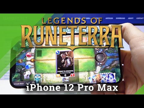 Legends of Runeterra on iPhone 12 Pro Max – High Graphics Test