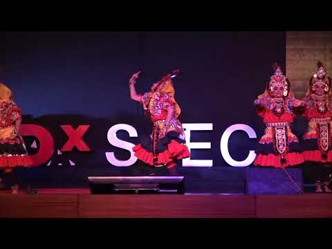 Yakshagana | Vidushi Mahima S Rao and Team | TEDxSJEC