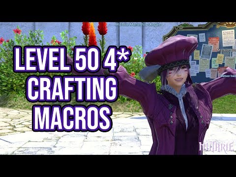 FFXIV 3.0 0748 Simple Crafting Macro 50 (4 Star)