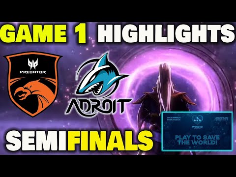TNC Predator vs Adroit Game 1 Highlights WeSave! Charity Play