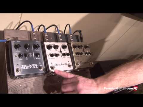 NAMM '14 Egnater Amplification TOL 60 Amp & Goldsmith, Silversmith, and Black Metal Pedal Demos