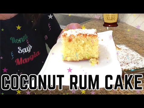 Coconut Rum Cake