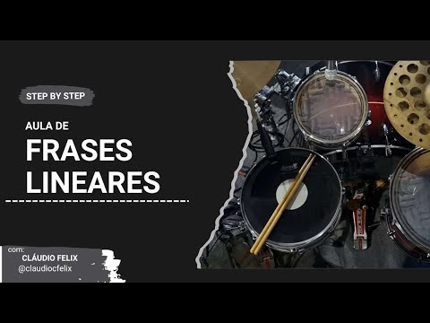 🥁VIRADAS DE BATERIA  |FRASES LINEARES| APRENDA A MUDAR SUAS VIRADAS.