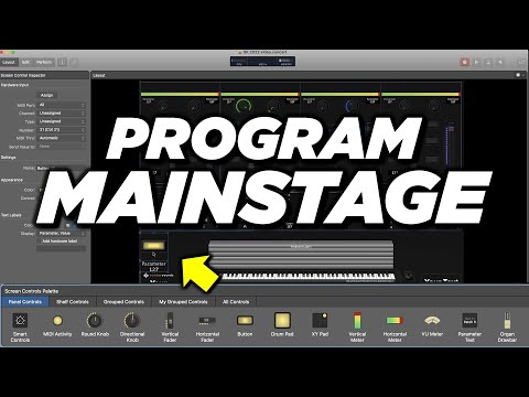 MainStage for Worship - Layout Mode WORKSPACE HACK