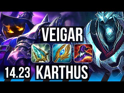 VEIGAR vs KARTHUS (MID) | KR Master | 14.23