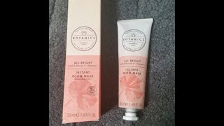 Botanics  Instant Glow Mask