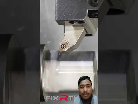 FixRTurn - Tried interrupted cutting by Round insert