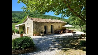 preview picture of video 'Ferme rénovée à vendre en Ardèche avec grand terrain pour création chambres d'hôtes'