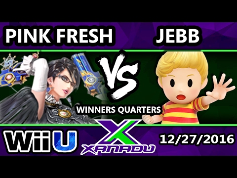 S@X 182 - VGBC | Pink Fresh (Bayonetta) Vs. Ill | Jebb (Lucas) - SSB4 Winners Quarters - Smash 4
